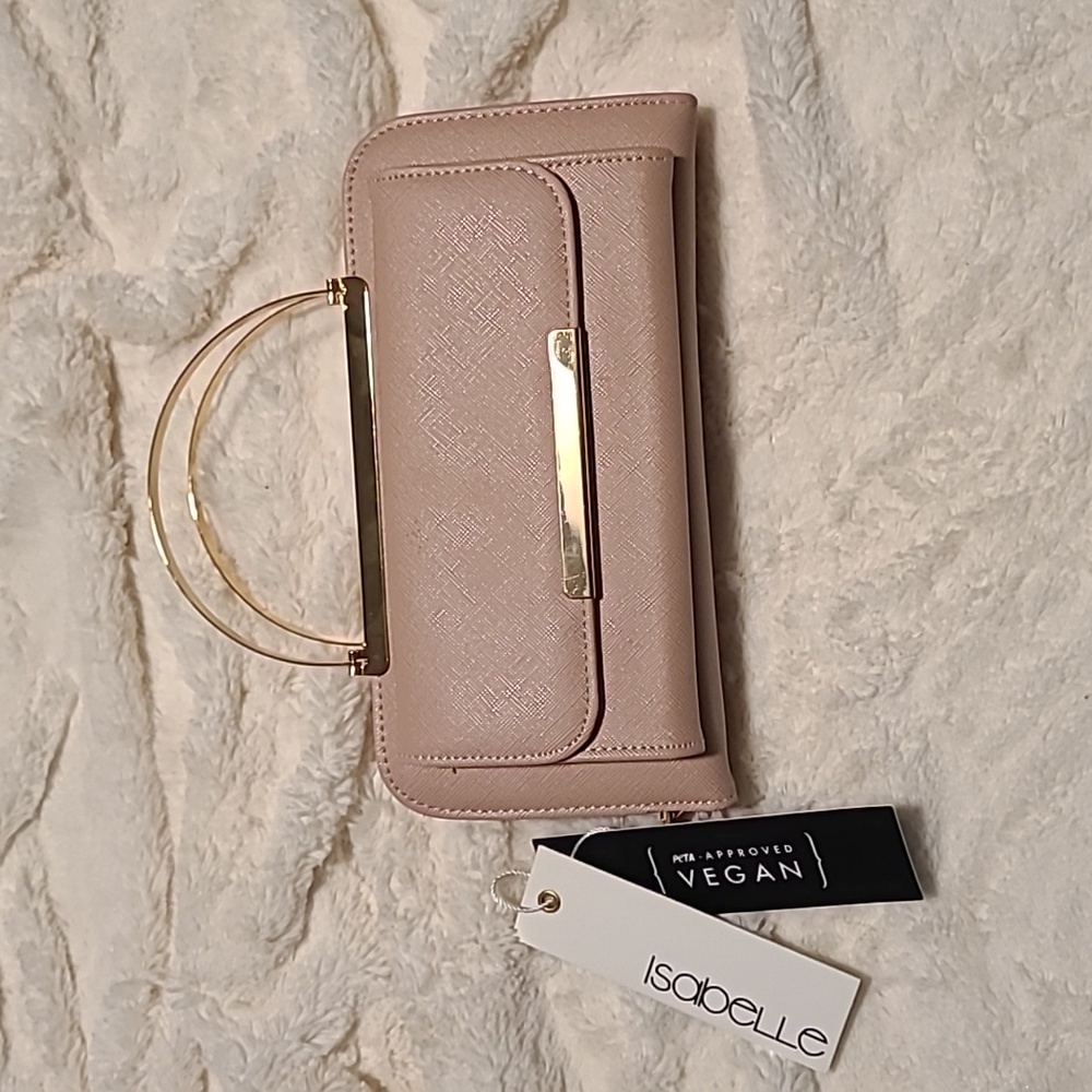 Clutch purse with optional strap